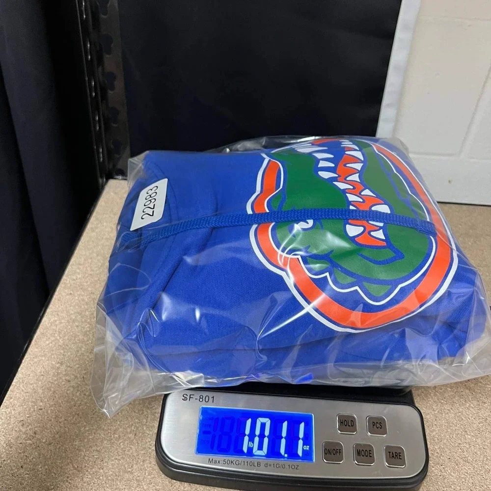 Nike Florida Gators Hoodie Women Medium Blue Fleece Pullover Jordan New M